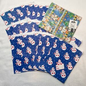 Vintage gift bags and vintage wrapping paper